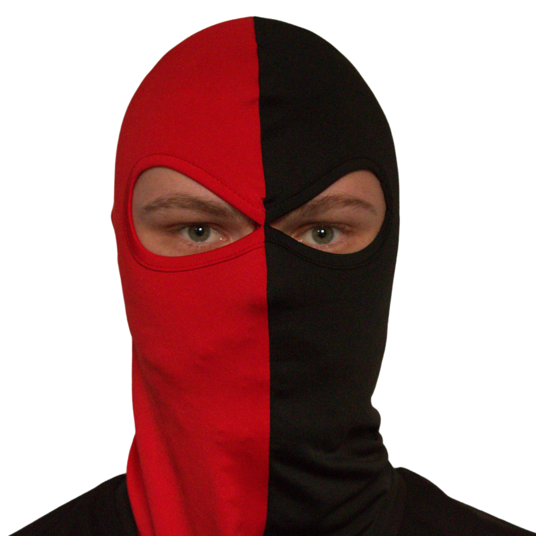 Bivakmuts - Rood/Zwart