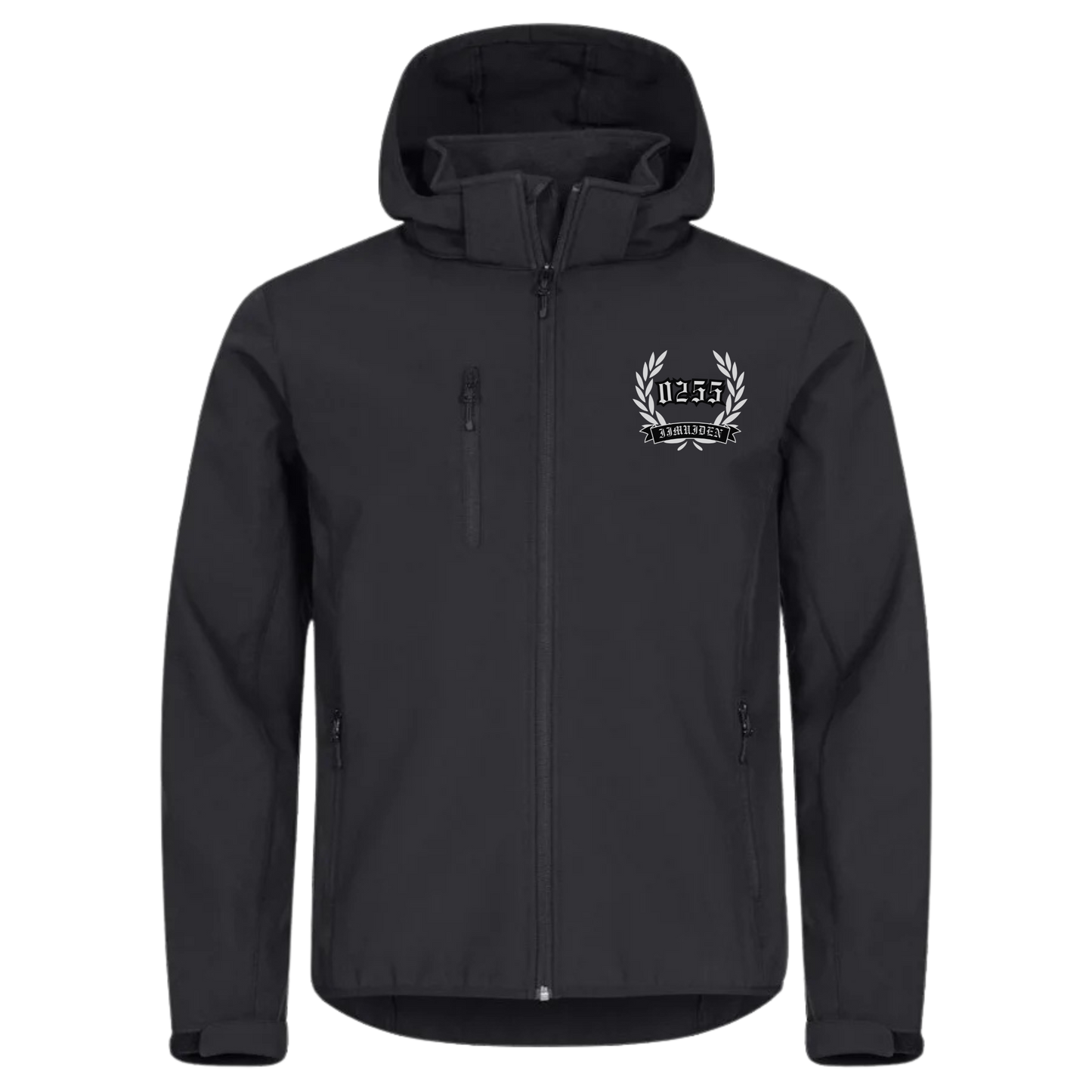 Mijn Stad Softshell jas met capuchon - IJmuiden