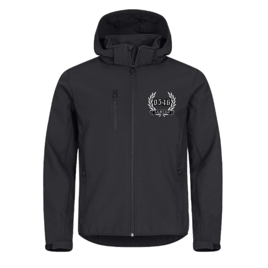 Mijn Stad Softshell jas met capuchon - Almelo