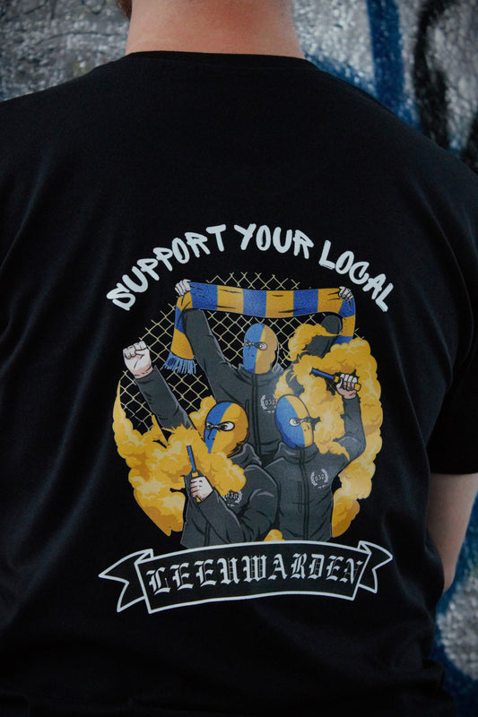 Mijn Stad Support Your Local T-shirt - Leeuwarden