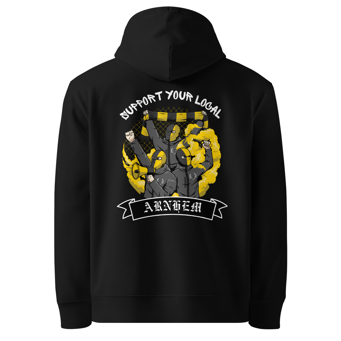 Mijn Stad Support Your Local Hoodie - Arnhem maat XL