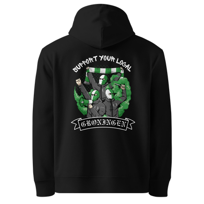 Mijn Stad Support Your Local Hoodie - Groningen maat L