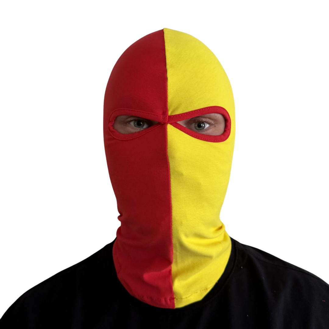 Bivakmuts - Rood/Geel