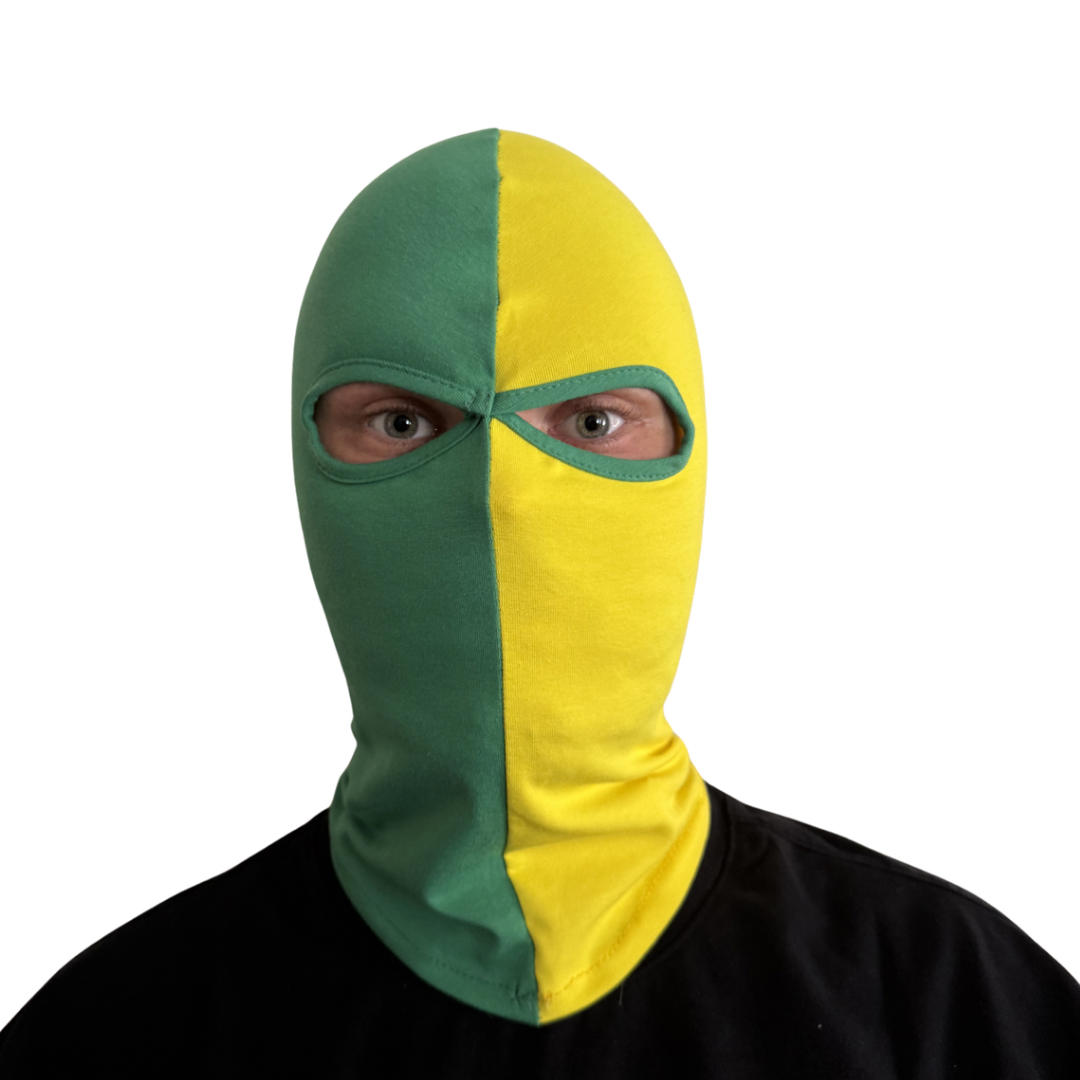 Bivakmuts - Groen/Geel
