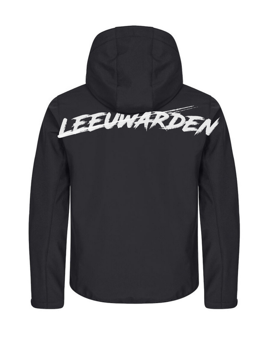 Mijn Stad Graffiti Softshell Jas - Leeuwarden