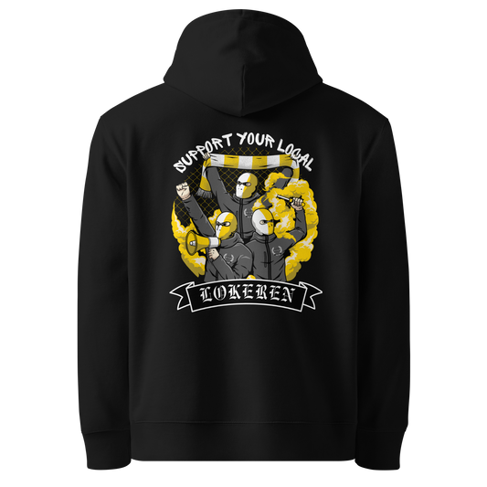 Mijn Stad Support Your Local Hoodie - Lokeren maat XS