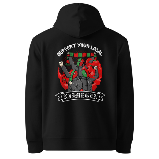 Mijn Stad Support Your Local Hoodie - Nijmegen maat L