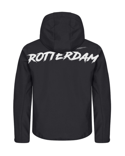 Mijn Stad Graffiti Softshell Jas - Rotterdam