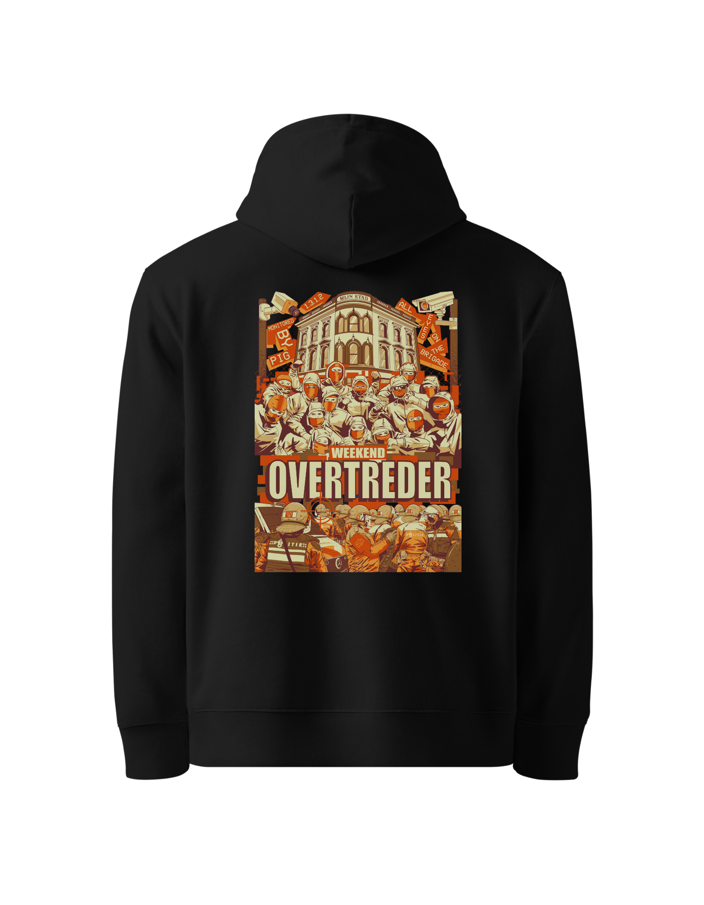 Mijn Stad Weekend Overtreder Hoodie