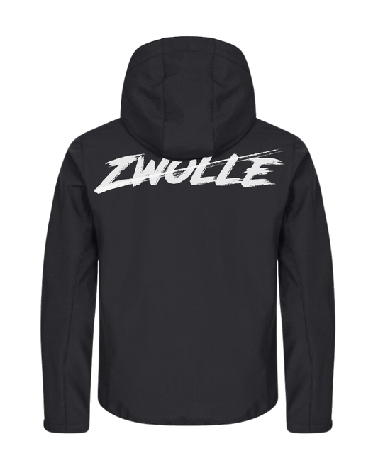 Mijn Stad Graffiti Softshell Jas - Zwolle